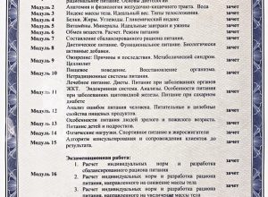 Ульяна Любимова нутрициолог образование дипломы диетолог диетология нутрициология